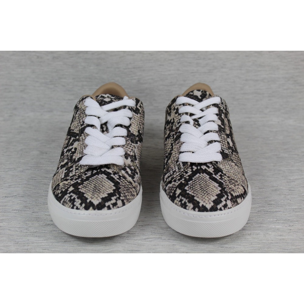 Steve Madden Vonn Phyton Snakeskin Print Sneakers Women's Size 7 Lace Up